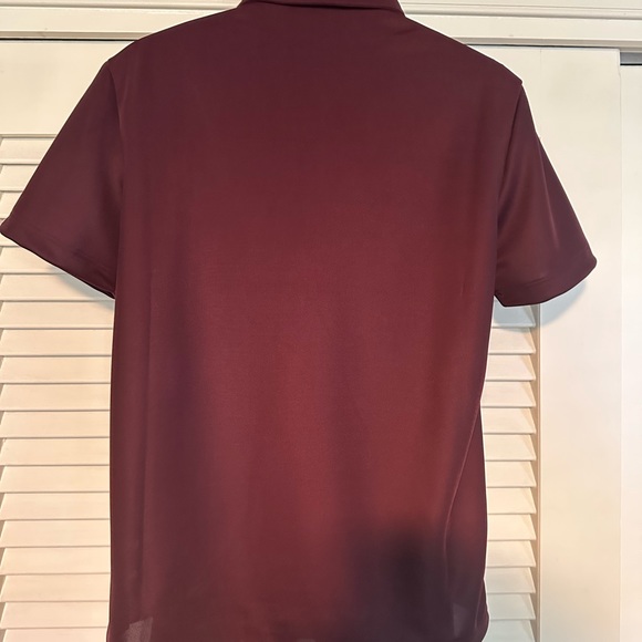 LACOSTE X RICKY REGAL | retro polo in bordeaux, size small - Picture 4 of 4